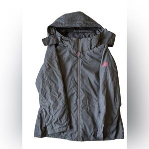 ZeroXposur Charcoal Jacket with Magenta Logo